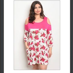 Cute Cold Shoulder Plus Size Dresses! 🌺